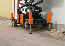 Piattaforme aeree verticali a pantografo su ruote ATN CX 18