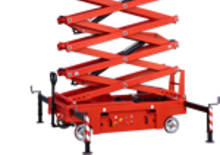 Piattaforme aeree verticali a pantografo su ruote ELS Lift EL 12 C