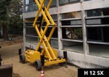 Piattaforme aeree verticali a pantografo su ruote Haulotte H 18 SDX