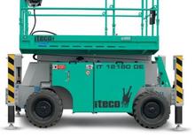 Piattaforme aeree verticali a pantografo su ruote Iteco IT 12180 DE