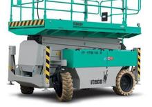 Piattaforme aeree verticali a pantografo su ruote Iteco IT 17210 E