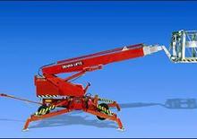 Piattaforme aeree telescopiche gommate Denka-Lift - Rothlehner Narrow DL19N 