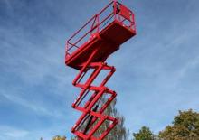 Piattaforme aeree verticali a pantografo su ruote PB PB ECo S120-12EC