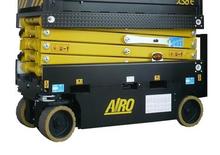 Piattaforme aeree verticali a pantografo su ruote AIRO XS 8 E