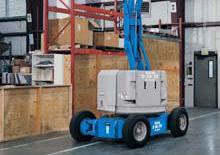 Piattaforme aeree articolate gommate Genie Z-45/25J Bi-Energy