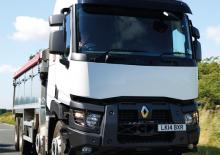 Telaio rigido Renault C P8X4*4 TRIDEM ROAD 13L E6