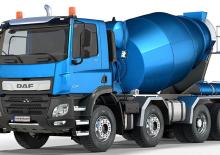 Telaio rigido DAF CF 370 FAD Mixer Construction