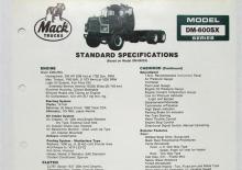 Telaio rigido Mack DM-600SX CA481 ET973 6x4