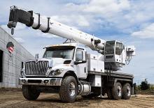 Telaio rigido International HV607 107 Crew Cab Cummins L9