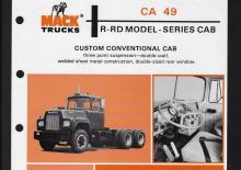 Telaio rigido Mack RS457L CA49 1150 4x2