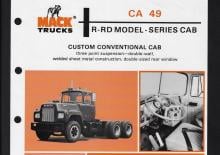 Telaio rigido Mack RS457L CA49 1160 4x2