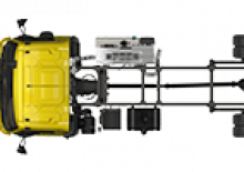 Telaio rigido DAF XB 190 FA 08t