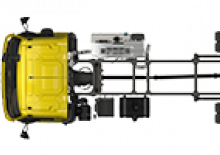 Telaio rigido DAF XB 190 FA 10t