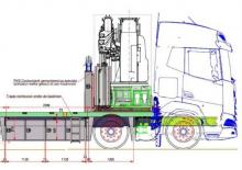 Telaio rigido DAF XF 530 FAX