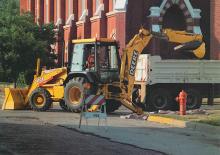 Terne John Deere Construction 410 E