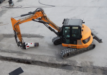 Teste portafresa (idrauliche) montabili Erkat ER 250L