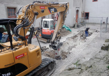 Teste portafresa (idrauliche) montabili Erkat ER 600L