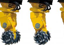 Teste portafresa (idrauliche) montabili Epiroc ERC 3000
