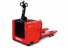 Transpallet elettr. a timone guida terra Manitou EP 730