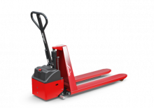 Transpallet elettr. a timone guida terra Linde M10X