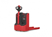 Transpallet elettr. a timone guida terra Linde T20
