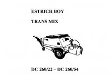 Trasportatori pneumatici Brinkmann Estrich Boy DC 260/33