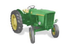 Trattori con trazione 2D John Deere 303