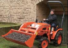 Trattori per uso municipale Kubota B 1620