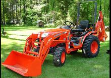 Trattori per uso municipale Kubota B2920