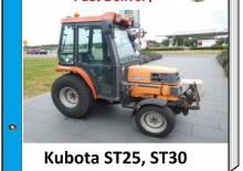 Trattori per uso municipale Kubota ST 30 Bügel
