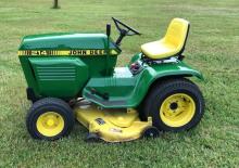 Trattorini tosaerba, Giardino e Giardinaggio John Deere 214