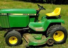 Trattorini tosaerba, Giardino e Giardinaggio John Deere 430