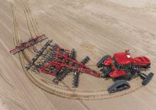 Trattrice agricola cingolati Case IH AFS Connect Magnum 310
