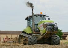 Trattrice agricola cingolati Claas Challenger 55 Turbo