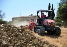 Trattrice agricola cingolati SAME Krypton 115