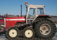 Trattrice agricola cingolati Massey Ferguson MF 396 TC