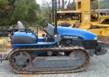 Trattrice agricola cingolati New Holland TK 76 M