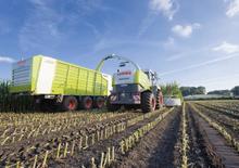 Trinciapaglia - trazione a 4 ruote Claas Jaguar 900