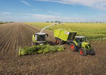 Trinciapaglia - trazione a 4 ruote Claas Jaguar 970