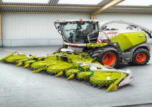 Trinciapaglia - trazione a 4 ruote Claas Jaguar 860