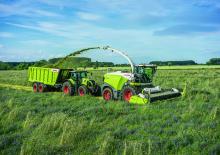 Trinciapaglia - trazione a 4 ruote Claas Jaguar 950
