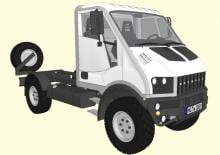Veicoli comunali multiuso diesel Bremach Trex 60/4