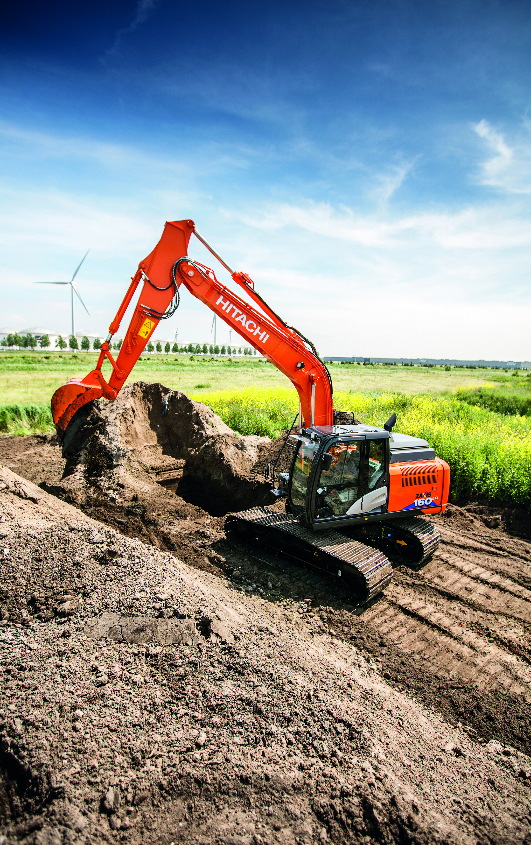 Specifiche escavatgori Hitachi ZX160LC-6 (2016 - 2021) | Pale