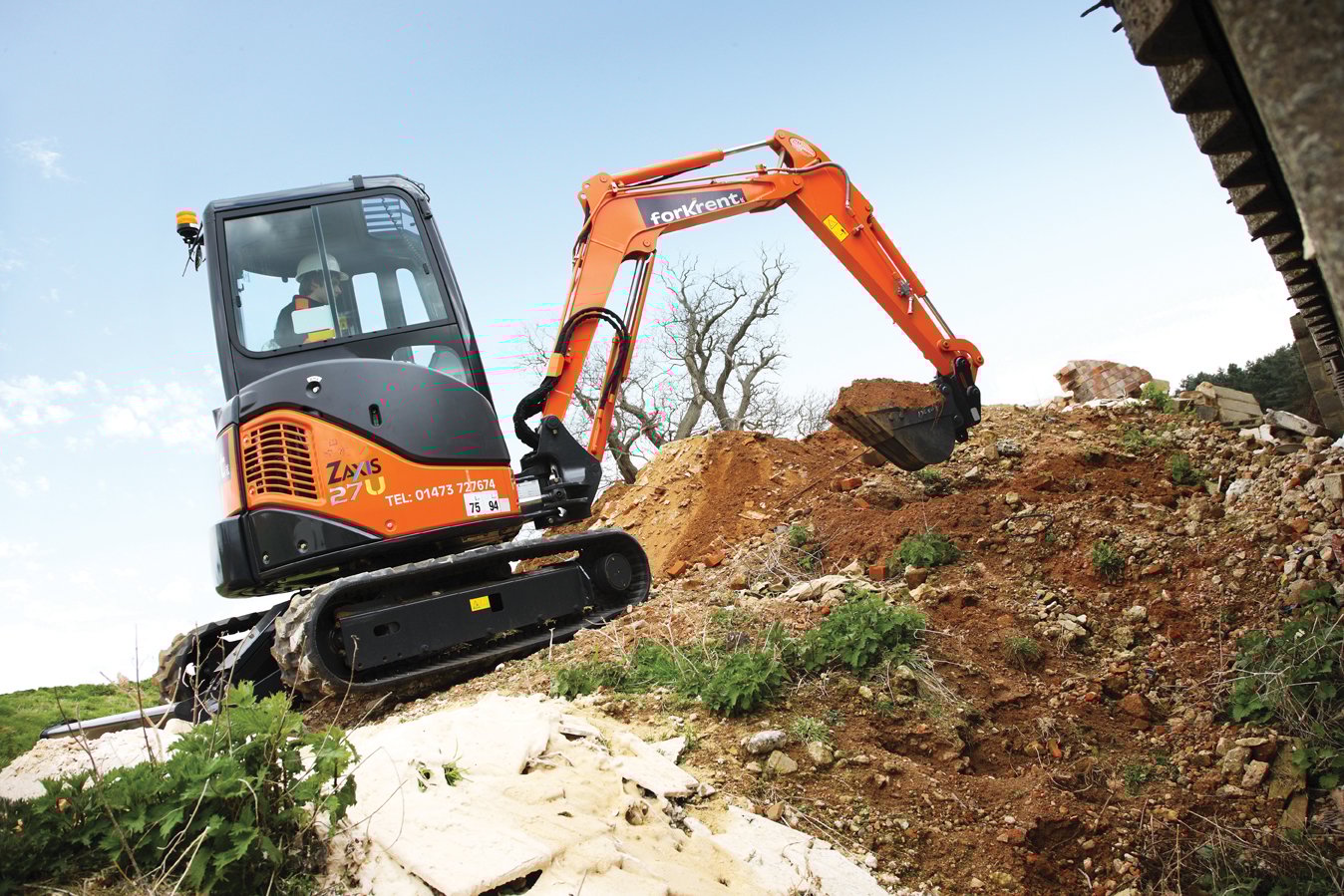 Specifiche escavatgori Hitachi ZX 27 U-2 (2008 - 2010